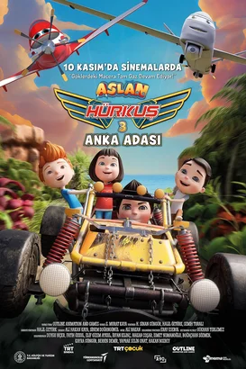 Aslan Hürkuş 3 Anka Adası izle